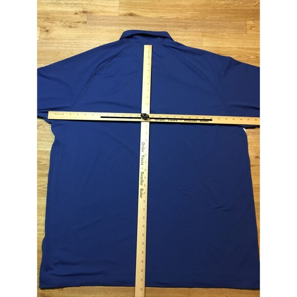 VTG Nike Dayton Flyers Shirt Sz 2XL XXL 1/4 Zip Nylon Polo Pullover NCAA Fit Dry - Picture 10 of 12